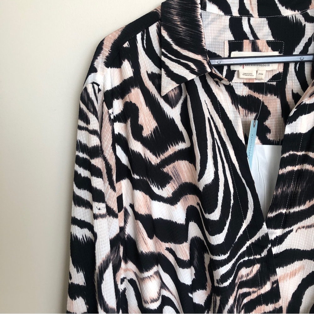 Anthropologie printed wrap dress. - Picture 13 of 14